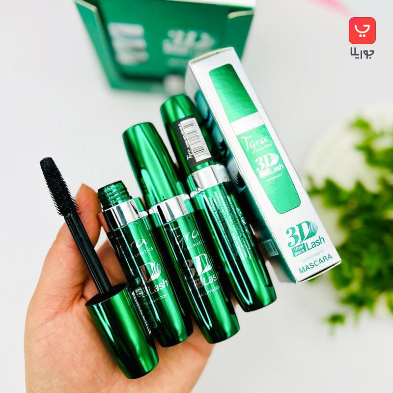 ریمل تایرا Tyra حجم دهنده و تفکیک دقیق مژه مدل 3D Black Lash